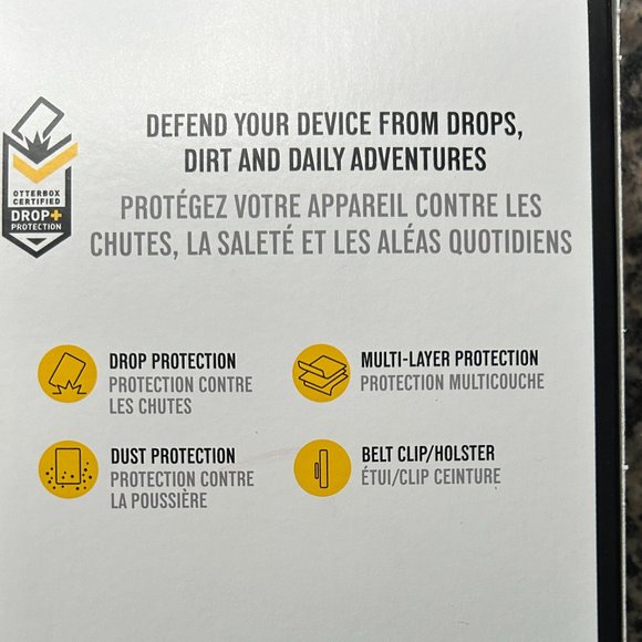 2 Tone Purple Otterbox for iPhone X or Xs - Picture 2 of 15